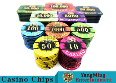 Buy Acrylic Casino Style Poker Chips Tough And Durable With ABS New Material online manufacture