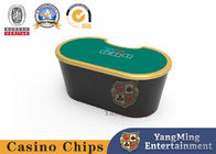 Private Club Oval Network Casino Gambling Table Baccarat Dragon Tiger Bull Vip Hall Mini