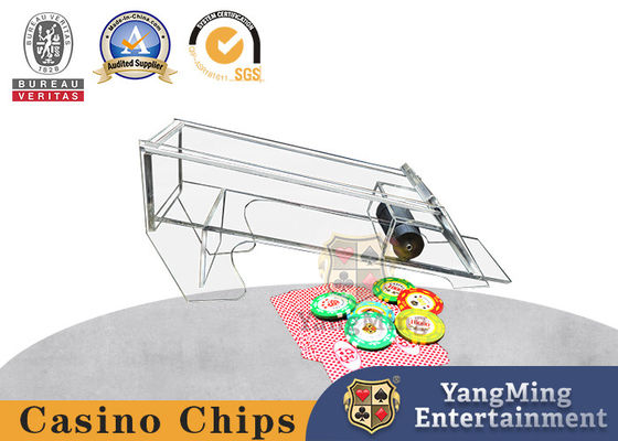 Buy Fully Transparent Baccarat Casino Dealer 8 Pairs Poker Casino Table Dealer Shoes online manufacture