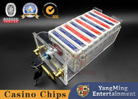 Brand New Acrylic Poker Card Delivery Box With Lock Dedicated To Card Delivery Box