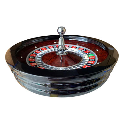 Buy 82cm Solid Wood Manual Roulette Casino Poker Table Game online manufacture