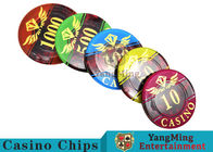 Texas Poker Plastic 760 Pcs Chip Set France Acrylic Casino Dedicated Chips