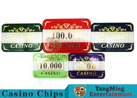 760Pcs Alluminum Case Casino Poker Chip Set And With Bronzing
