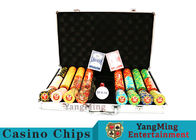 Texas Poker Chip Set / 11.5g Clay Casino Chip With Aluminum Case