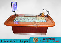 Standard Casino Sic Bo Luxury Casino Craps Poker Table / Electronic Poker Table