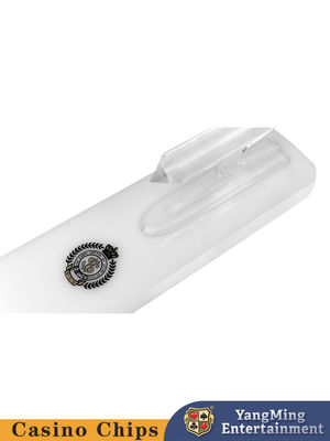 Buy International Industrial Environmental Standard ABS Plastic Transparent Handle Casino Chip Shovel Poker Club Card Shovel online manufacture