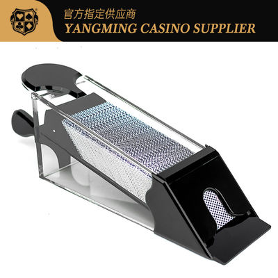 Buy Acrylic Translucent 8 Deck Dealer Shoe Casino Club Entertainment Leisure Entertainment Table Top Dealer Shoe online manufacture