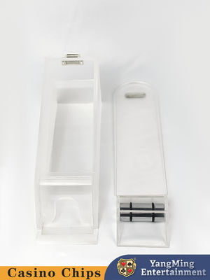 Buy Transparent 6 Deck Cards Poker Dealer Shoe Casino Black Jack Poker Game online manufacture