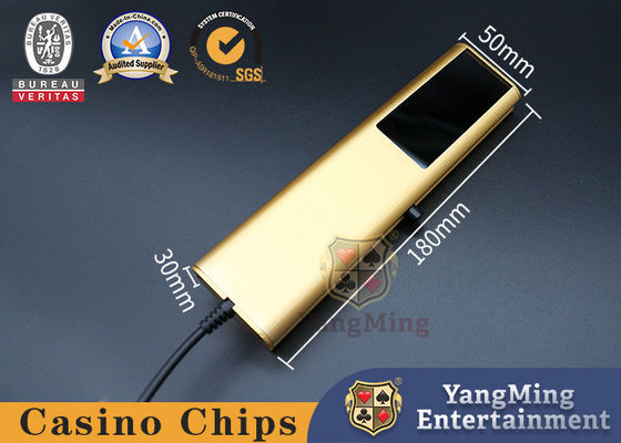 Buy Certified Factory Custom Gold Gambling UV Chips Checker RFID Poker Chips Purple light Security Core Detector online manufacture