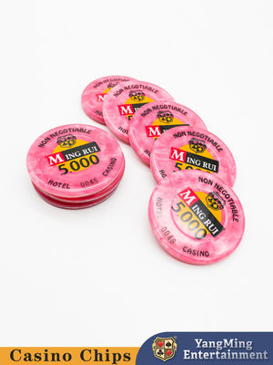 Buy ABS RFID Gambling Chips, Monte Carlo Blackjack Poker Chips With Security Number Use For Casino Club online manufacture