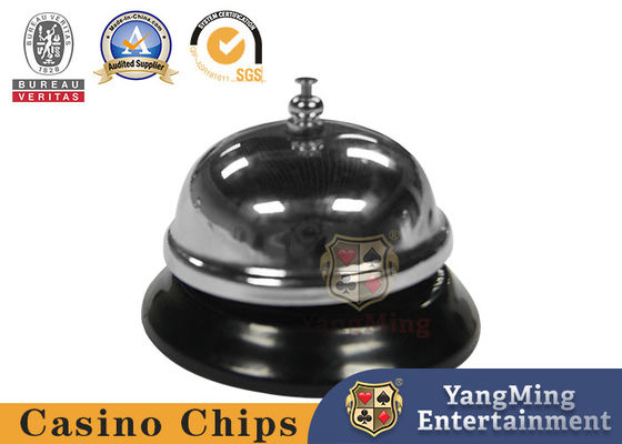 Buy 60 - 80mm Casino Poker Games Customized Metal Call Bell SGS Certification online manufacture
