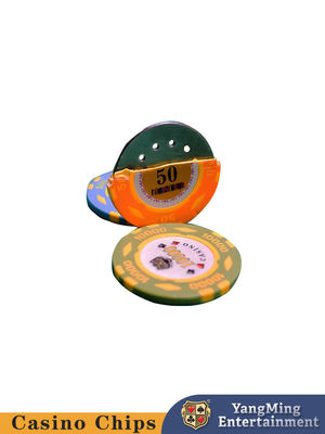 Buy 600 Piece Texas Iron Core Clay Patch Chip Set Casino Poker Table Top Chip online manufacture