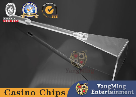 Buy New Custom Design Style Transparent Playing Cards Clay Round Chip Rake For Casino Poker Table Accessories online manufacture