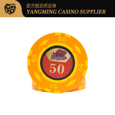 Buy 12g Iron Core Clay Poker Chip With Aluminum Case Texas Casino Poker Game Countertop Chip Set online manufacture