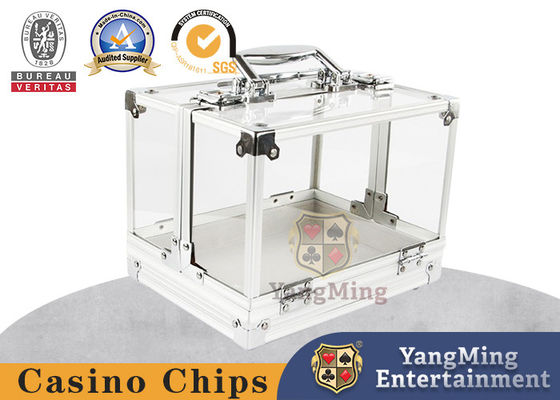 Buy Aluminum 600 Yard Locking Chip Case Casino Club Recreational Gaming Tabletop Chip Case online manufacture