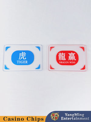 Buy Baccarat Double Sided Printed Crystal Plastic Marker Button Poker Table Game Table Top Marker Button online manufacture