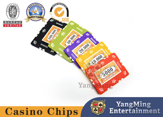 Buy 760pcs 12g Sticker Pure Clay Poker Chips Set For Gambling Game With Aluminum Case With Number And UV logo online manufacture
