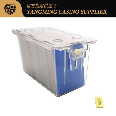 Buy Anti - Theft Transparent 8 Decks Poker Discard Holder For Card Entertainment online manufacture
