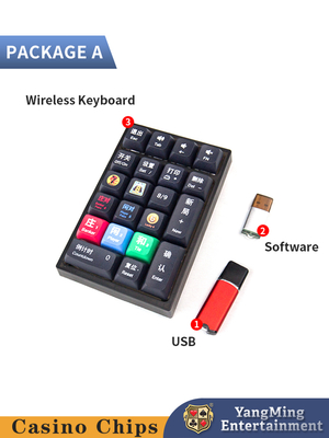 Buy Baccarat Software System Bilingual Switch Poker Table Game System Software online manufacture