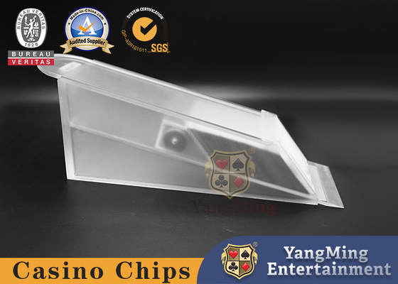 Buy 8 Deck Transparent Clear Acrylic Poker Playing Cards Dealer Shoe Acrylic Lunceny Playing Card Dealer Shoes online manufacture