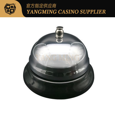 Buy Chrome Finsh Metal Construction Loud Clear Casino  Poker Table Desk Call Ring online manufacture
