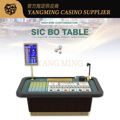 Buy Customizable Sic Bo Table – Premium Casino-Grade Dice Game Table For Sale online manufacture