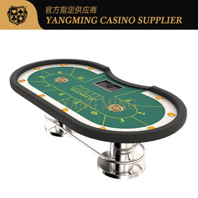 Buy Luxury Custom Texas Hold'em Poker Table – Professional Casino-Grade Gaming Table For Sale online manufacture