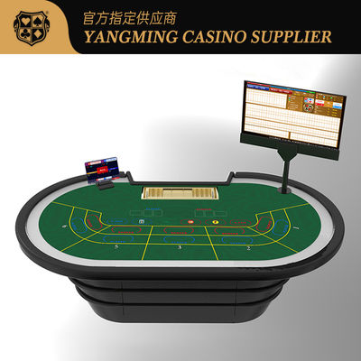 Buy Custom RFID Casino Chips Grade 10 Person Electronic Poker Table With Intelligent System online manufacture