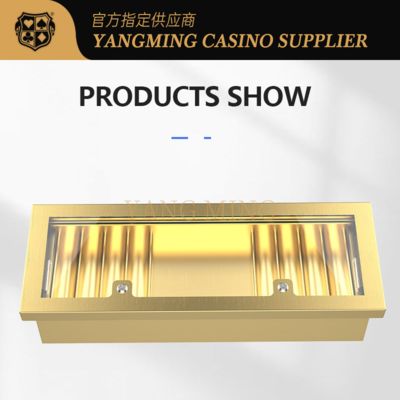 Buy Deluxe Design Baccarat Gaming Accessories Locking Poker Chip Tray  online manufacture