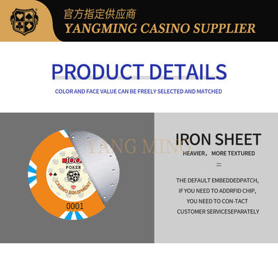 Buy Wholesale Poker Chips Nylon Poker Chips with Custom Logo for Casino Entertainment Games online manufacture