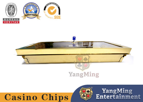 buy Gambling Poker Chips Box Anti - Counterfeit Chips Double Lock Chip Carrier online manufacture