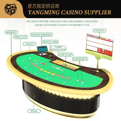 Buy High-Tech RFID Casino Gaming Table – Professional Table With Smart Tracking Features online manufacture