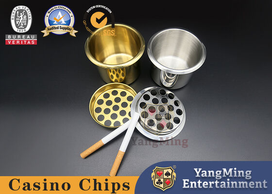 Buy Water Holder Casino Game Accessories Baccarat Texas Poker Customize Clay Iron ABS Roulette Table Cup online manufacture
