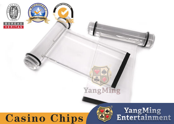 Buy Acrylic Cash Discard Flapper Gambling Table Accessories Metal Box Flapper online manufacture