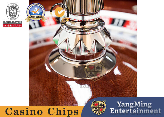Buy Domestic Luxury 80cm Solid Wood Roulette Wheel Russian Turntable Poker Table VIP Club Dedicated Wheel online manufacture