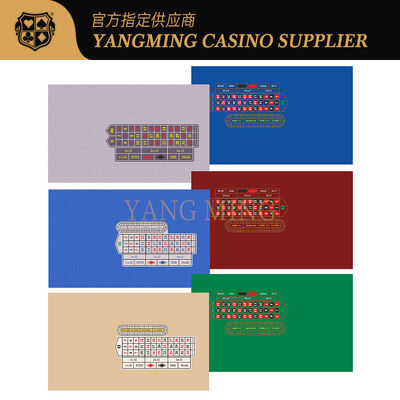 Buy Customizable Waterproof Roulette Table Cloth with Professional Casino Layout Design online manufacture