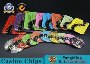 Buy Casino Printable Acrylic Ultimate Poker Chips Jeton Diameter 81 * 56 / 94 * 66mm online manufacture