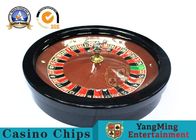 Casino Gambling Table Solid Wood 80CM Roulette Wheel Board With SGS Certification