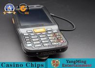 Numeric Keyboard UV Light Checker , Portable RFID 13.56Mhz Casino Poker Chip Acquisition And Detection Scanner