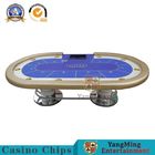 Oval Shape Casino Poker Table Texas Hold'em Baccarat Square Tbale