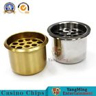 70g Casino Game Accessories Texas Hold 'Em Table Stainless Steel Drop In Ashtray Screen For Poker Table Drink Holders