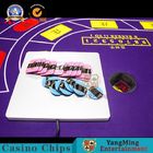 2850*1650*800mm Casino RFID System Leather Table Top Cards Felt Table Cloth For Deluxe Baccarat Poker