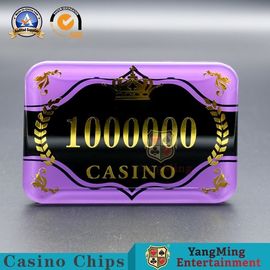 Buy Acrylic Bronzing Casino Poker Chips UV Mark Security Code High - Transparent online manufacture