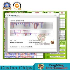 Buy English RFID Casino Chips Macau Casino Dedicated Baccarat Gambling Table System Screen LCD 24 HD Display With Host online manufacture