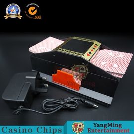 Buy Standard Poker Card Shuffler / Automatic Shuffling Machine Casino Robot 2 Deck For Card Game online manufacture