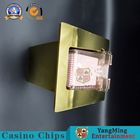 88*63mm Playing Cards Holder / Metal Discard Carrier Box Triangle Shape