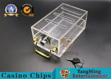 Buy Customization Casino Game Accessories 6 Deck Gambling Playing Cards Box online manufacture