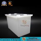 Smooth Poker Discard Holder / Frosted 8 Decks Playing Card Carrier