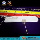 Eco - Friendly Casino Game Accessories Plastic Poker Competition Dedicated Cards Shovel Transparent Handle
