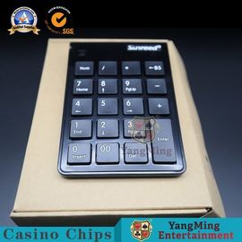 Black USB Wireless Keyboard Baccarat Poker Table Game Software System Result Input Keyboard